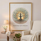 "Rooted Deep, I Grow with Grace" — Tree of Life Zen Art
