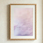 "Held, softened, released, stilled." — Erosion & Grace Pastel Watercolour Gallery Wall Set of 4 (Digital Download)