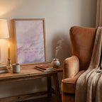 "The quiet on the other side was always mine." — After Abstract Print, Mindfulness Wall Art