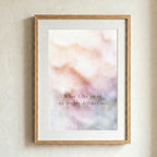 "Held, softened, released, stilled." — Erosion & Grace Pastel Watercolour Gallery Wall Set of 4 (Digital Download)