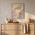 "Not forcing. Not resisting. Just breathing." — Softening Abstract Print, Mindfulness Wall Art (Digital Download)