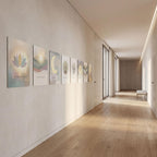 Inner Light Collection — Sage Green Mindfulness Gallery Wall Set of 9, Spiritual Wall Art Prints