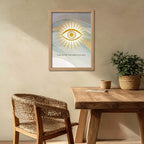 "I see myself with softer eyes now" — Third Eye Chakra Print