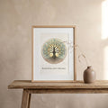 "Rooted Deep, I Grow with Grace" — Tree of Life Zen Art